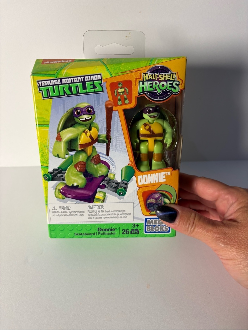 Teenage Mutant Ninja Turtles Half-Shell Heroes Donnie Figure - Green - Picture 7 of 7